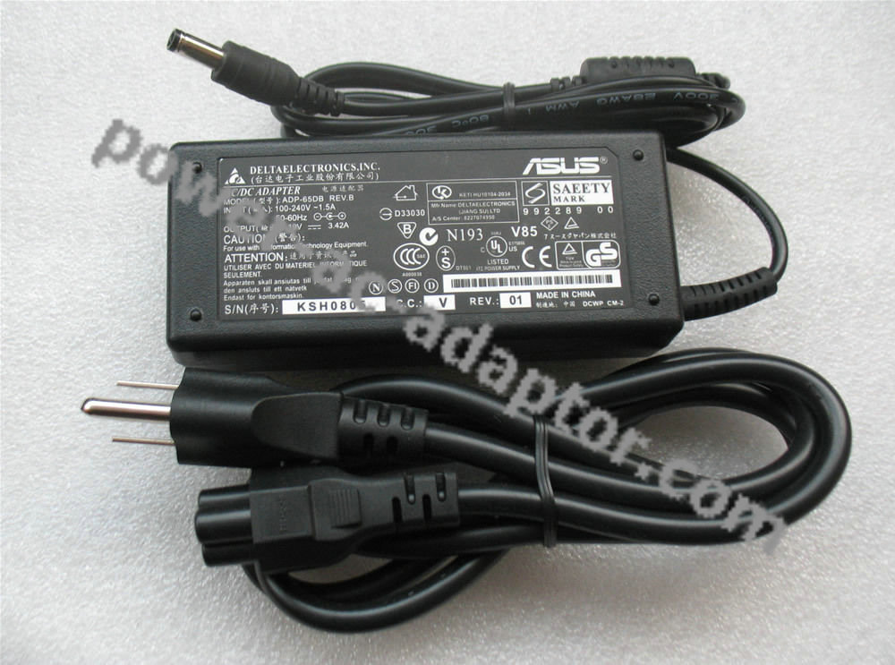 65W AC Adapter Charger for ASUS F7E F7F F7000 F7400 Laptop - Click Image to Close